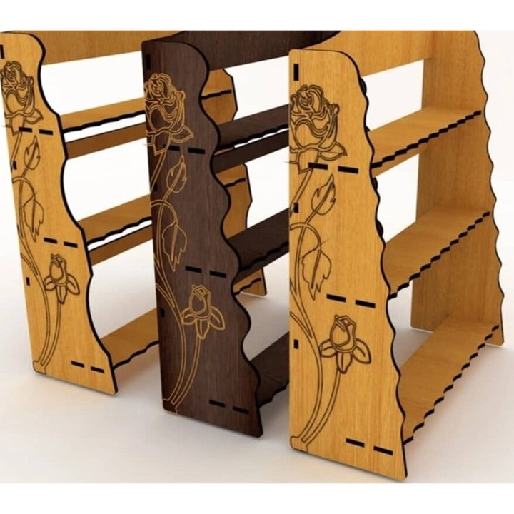 Platou de bucatarie, Intrahome, plywood 3mm-4mm, 30x35cm, set