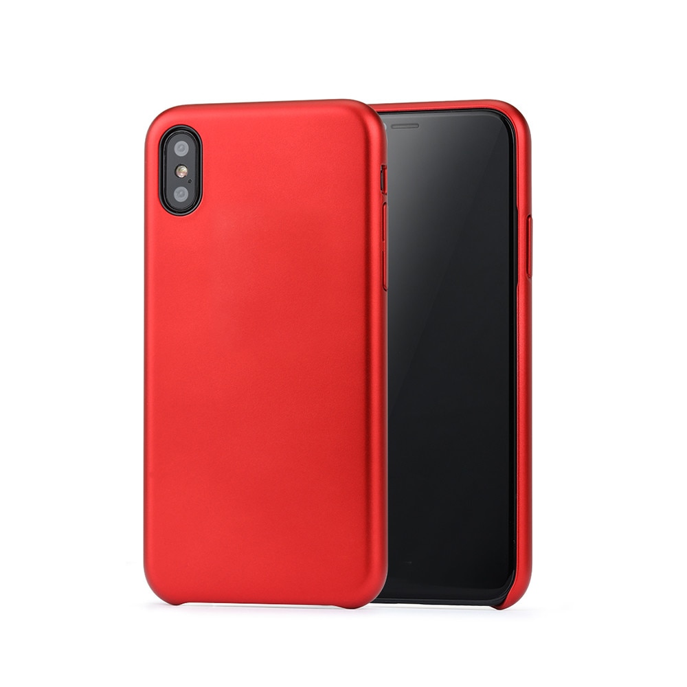 Carcasa Meleovo Pure Gear II pentru iPhone X, Rosu