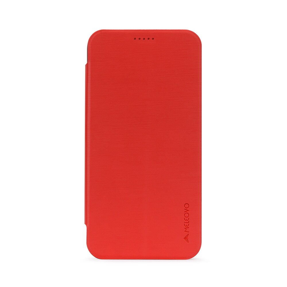 Husa Meleovo Smart Flip pentru Samsung Galaxy A5 2017, Rosu