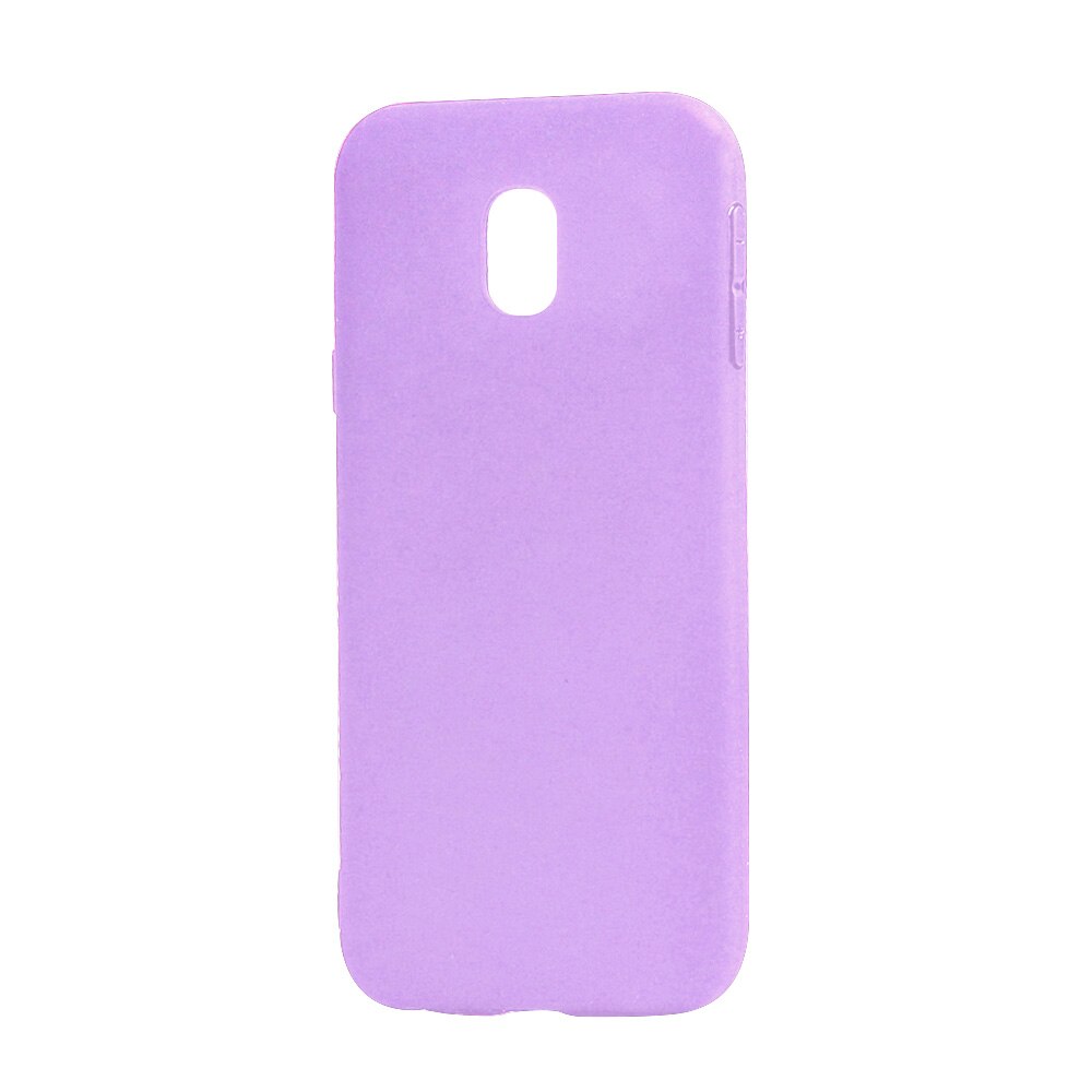 Husa Silicon Procell Silky pentru Samsung Galaxy J5 2017, Violet