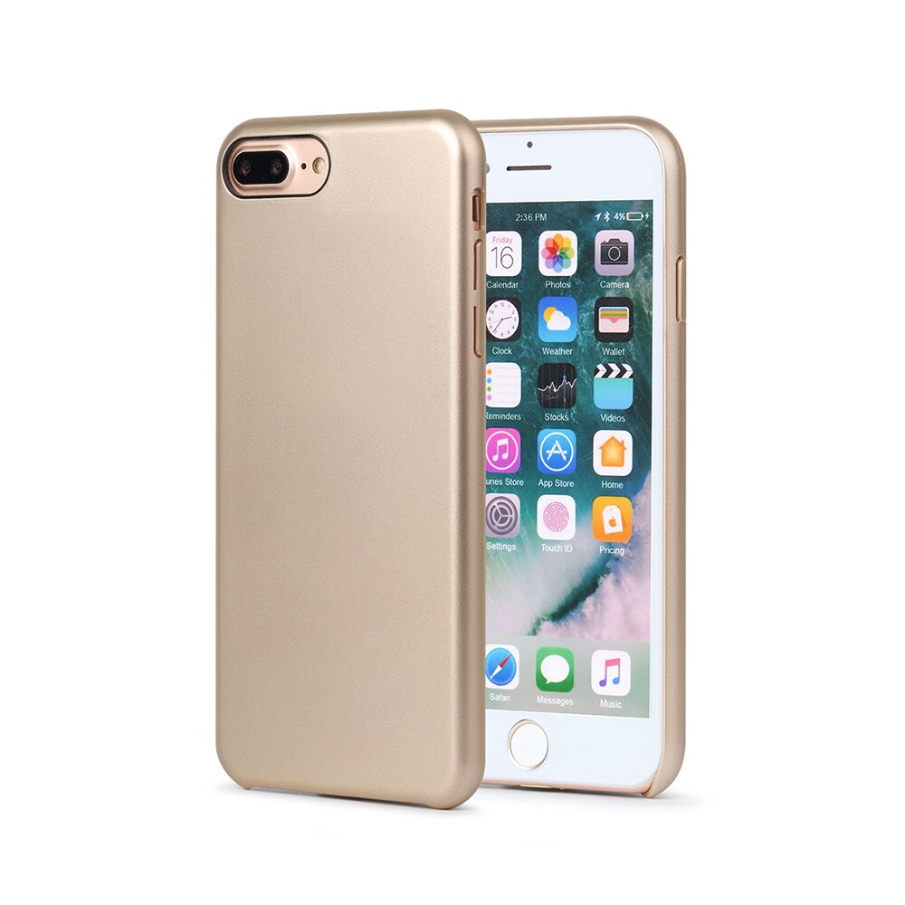 Carcasa Meleovo Pure Gear II pentru iPhone 8 Plus, Auriu