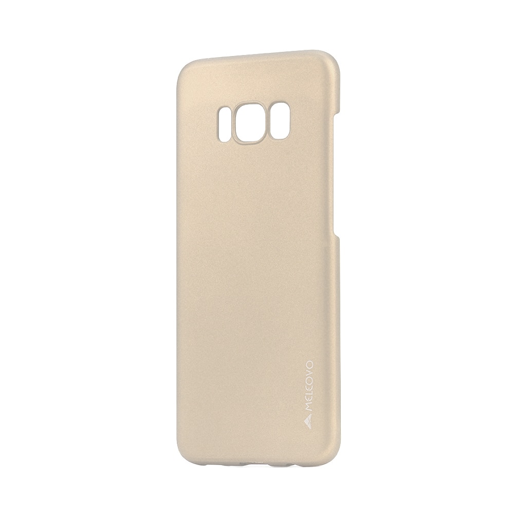 Carcasa Meleovo Metallic Slim pentru Samsung Galaxy S8, Auriu