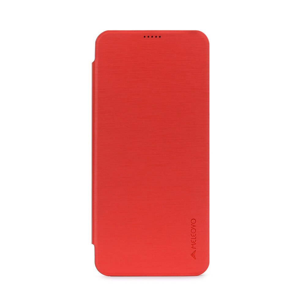 Husa Meleovo Smart Flip pentru Samsung Galaxy S8, Rosu