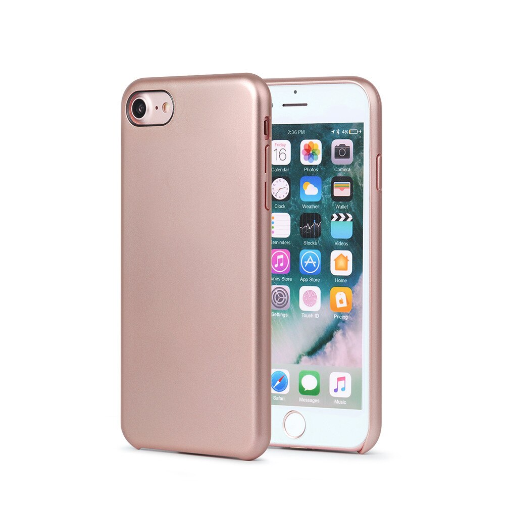 Carcasa Meleovo Pure Gear II pentru iPhone 8, Roz