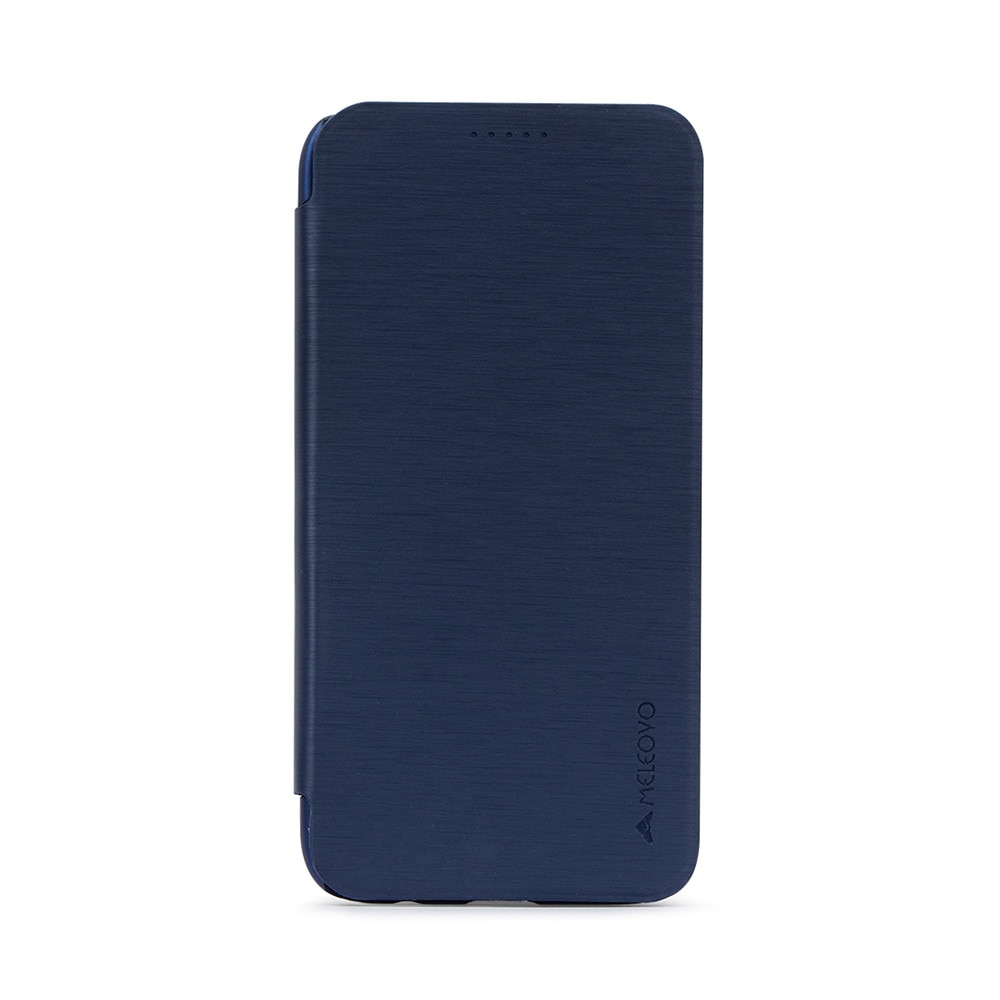 Husa Meleovo Smart Flip pentru Samsung Galaxy A5 2017, Albastru