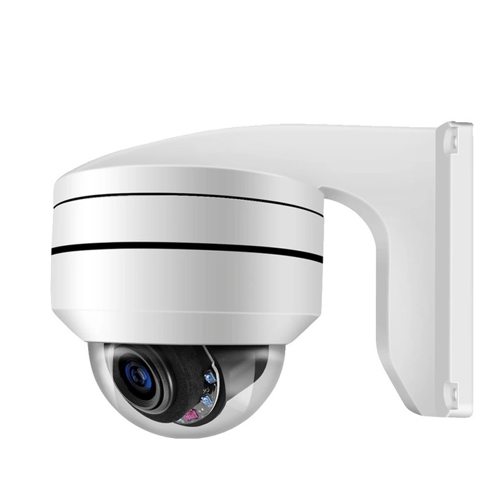 Камера за наблюдение, 12x оптично увеличение, 360 панорама и наклон, 8 мегапиксела, IP66, комплект 1Pcs 4K POE PTZ