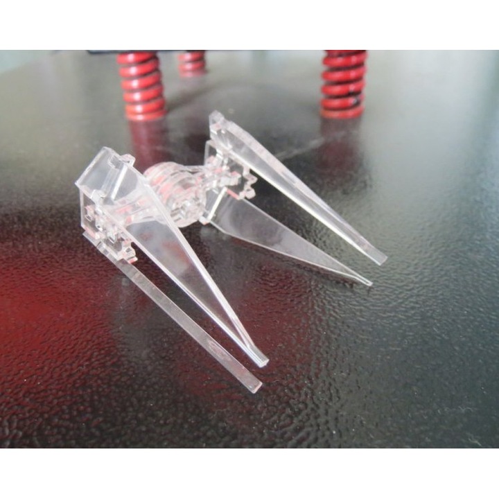 Suveniruri din placaj de lemn 3mm-4mm, Intrahome, set mini Tie Interceptor, 20x20 cm, fabricat in Grecia