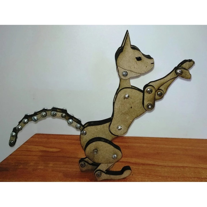 Set ansambluri de joaca animale, Intrahome, plywood 3mm-4mm, 30x30cm, fabricat in Grecia