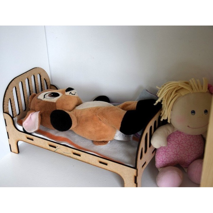 Casuta de papusi, Intrahome, plywood 3mm-4mm, 30x30cm, set