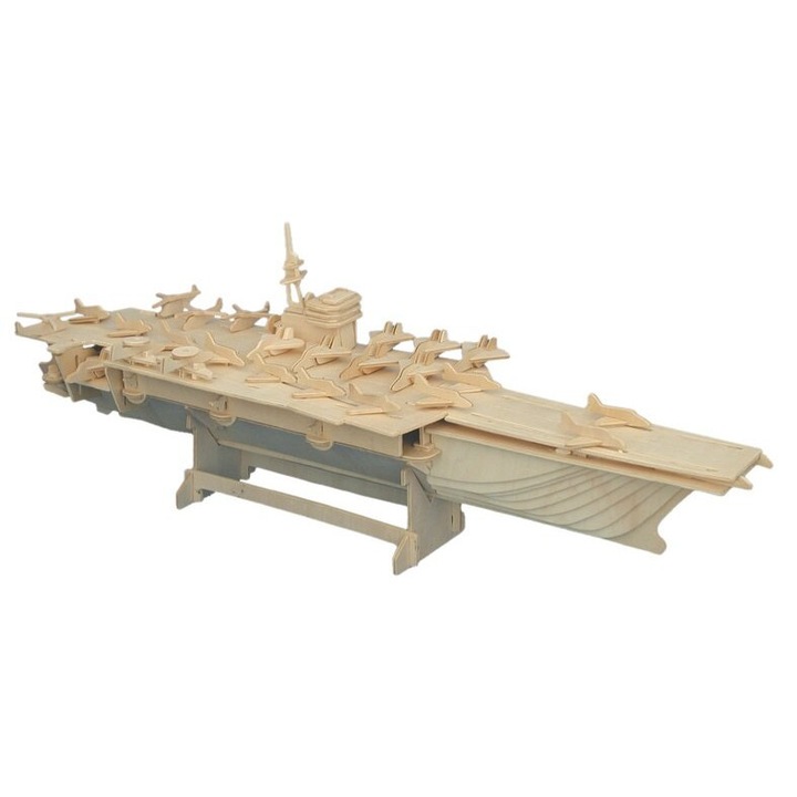 Puzzle, Intrahome, 3D aeroplanophorou, 30x30 cm, plywood 3mm-4mm, set