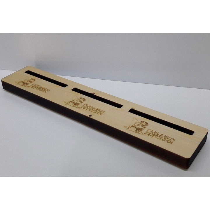 Suporturi documente, Intrahome, plywood 3mm-4mm, 20x20cm, set de 3 bucati