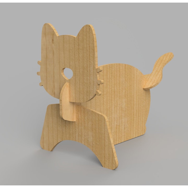 Set de ansambluri de joaca animale, Intrahome, plywood 3mm-4mm, dimensiune 30x30 cm, fabricat in Grecia