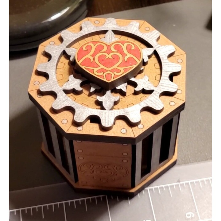 Set de jocuri de sah si table, Intrahome, plywood 3mm-4mm, 30x30cm, fabricat in Grecia