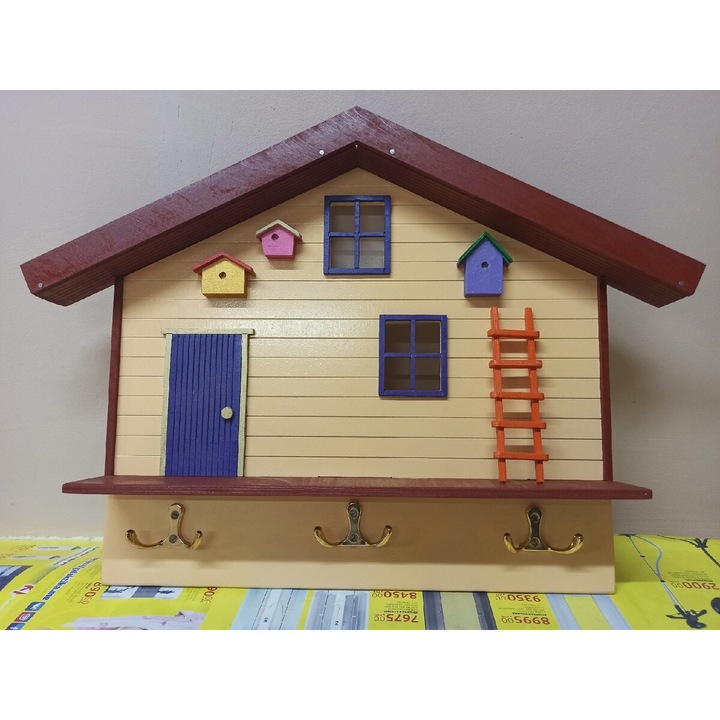 Rafturi din plywood, Intrahome, 3mm-4mm, 30x30cm, design casa, set