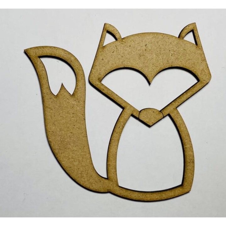 Placa lemn, Intrahome, plywood 3mm-4mm, 20x20 cm, pentru lucrari manuale