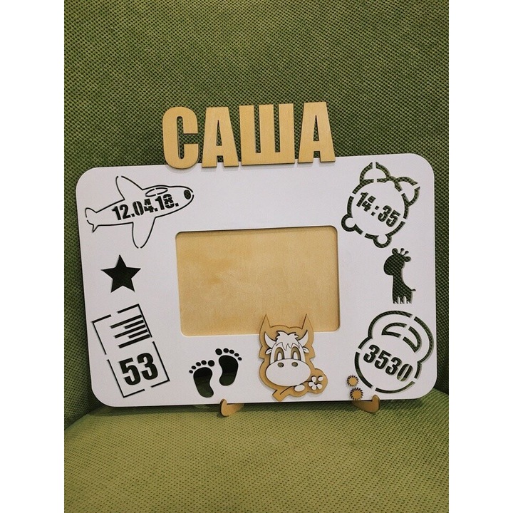 Placa decorativa, Intrahome, plywood 3mm-4mm, 30x30 cm, natural