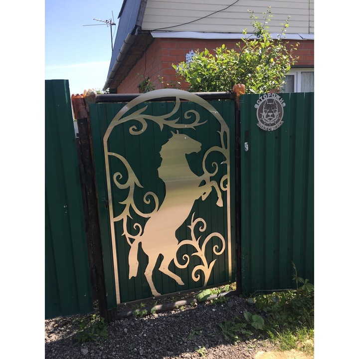 Tablou din placaj, Intrahome, arta taiata cu plasma, 30x30 cm, 3mm-4mm, design cal de curse