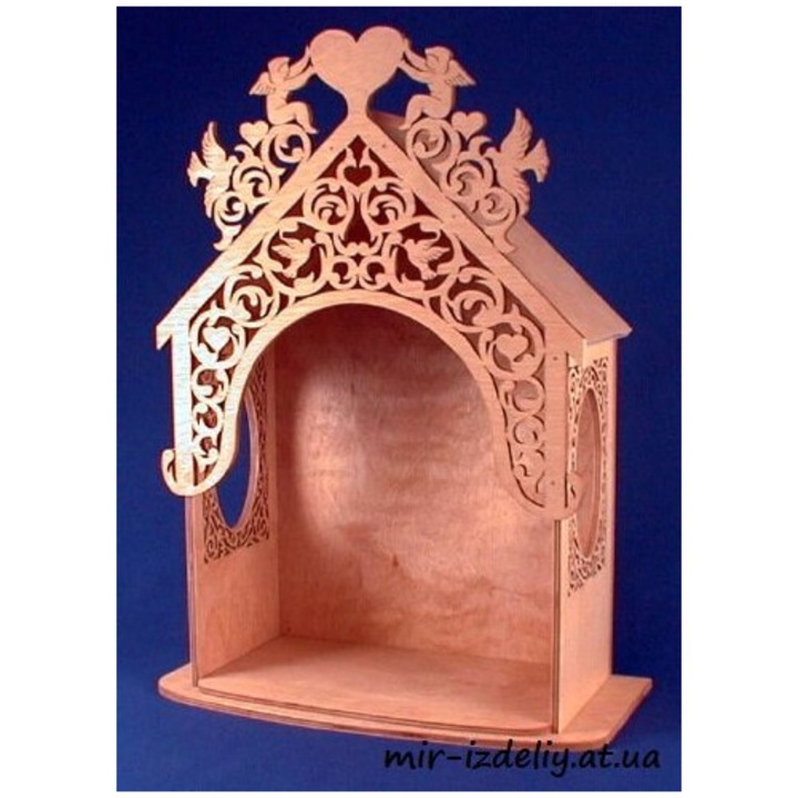 Suport documente, Intrahome, plywood 3mm-4mm, 30x30cm, fabricat in Grecia