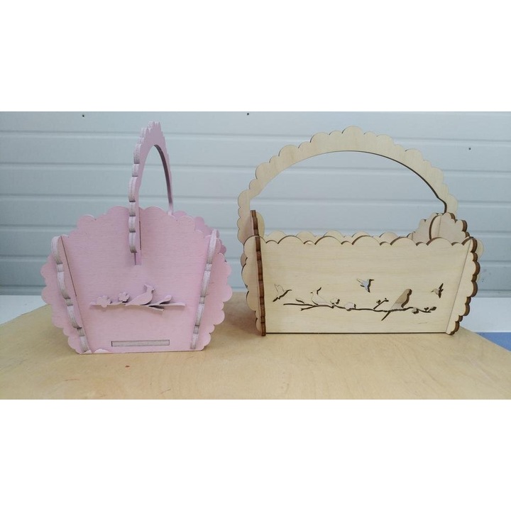 Accesorii decorative, Intrahome, Plywood 3mm-4mm, 30x30cm, multicolor