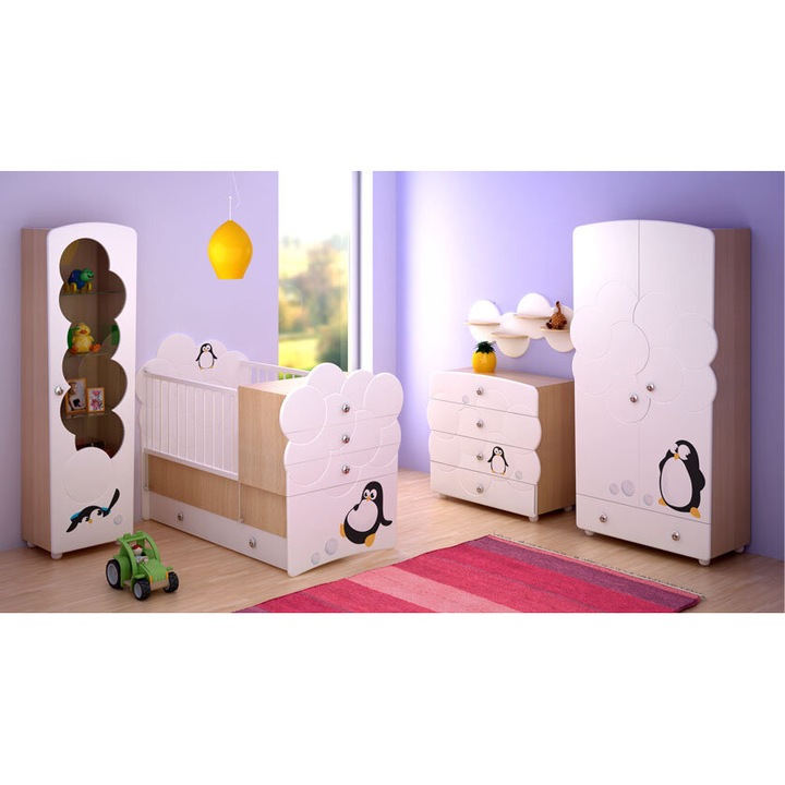 Casuta de papusi, Intrahome, plywood 3mm-4mm, 20x20cm, set