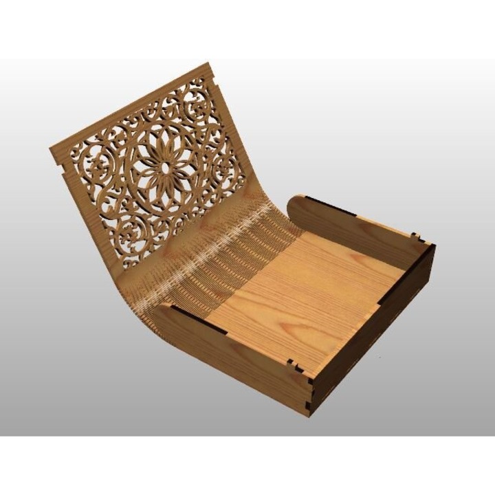 Cutie depozitare, Intrahome, plywood 3mm-4mm, 30x30cm, fabricata in Grecia