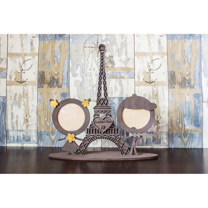 Set de artizanat, Intrahome, plywood 3mm-4mm, 30x30cm, natural