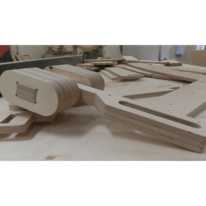 Seturi de artizanat, Intrahome, plywood 3mm-4mm, 30x30cm, pentru proiecte DIY