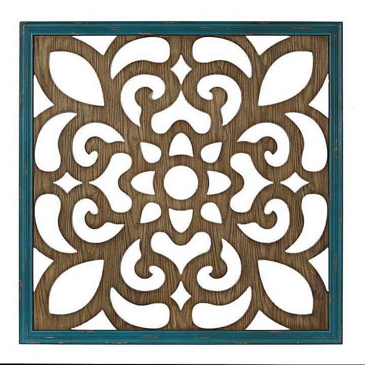 Placi decorative, Intrahome, plywood 3mm-4mm, 20x20cm, set