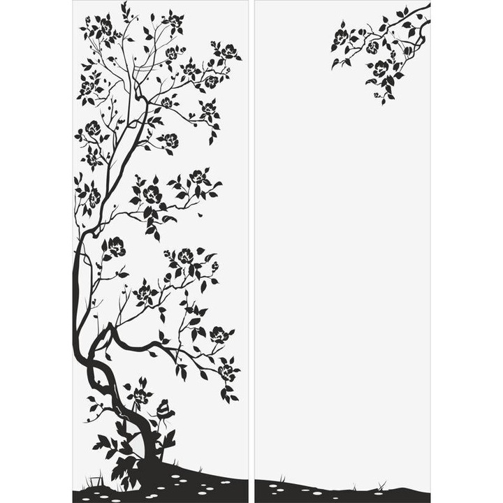 Placa decorativa, Intrahome, plywood 3mm-4mm, 30x30 cm, multicolor