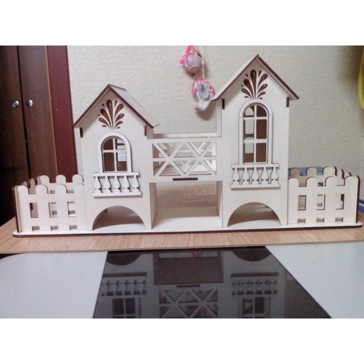 Placa lemn Intrahome, plywood 3mm-4mm, 40x50cm, pentru decorare si proiecte DIY