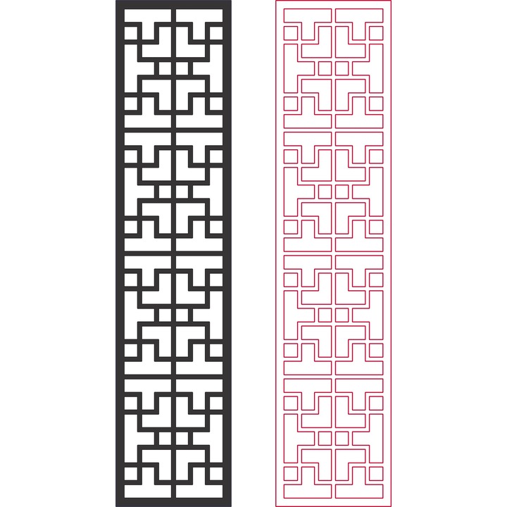 Placa lemn, Intrahome, plywood 3mm-4mm, 30x30cm, design 2D