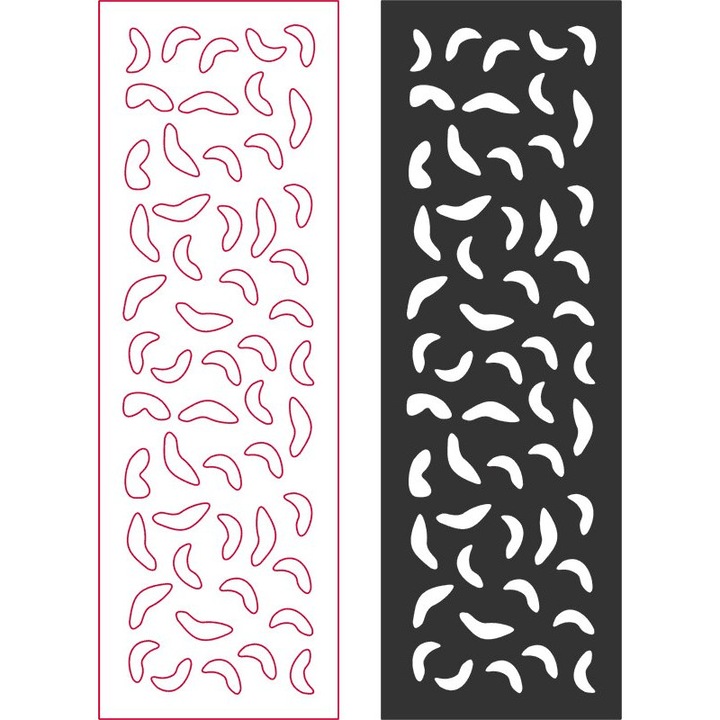 Placa lemn, Intrahome, plywood 3mm-4mm, 2D motiv CNC, 30x30 cm