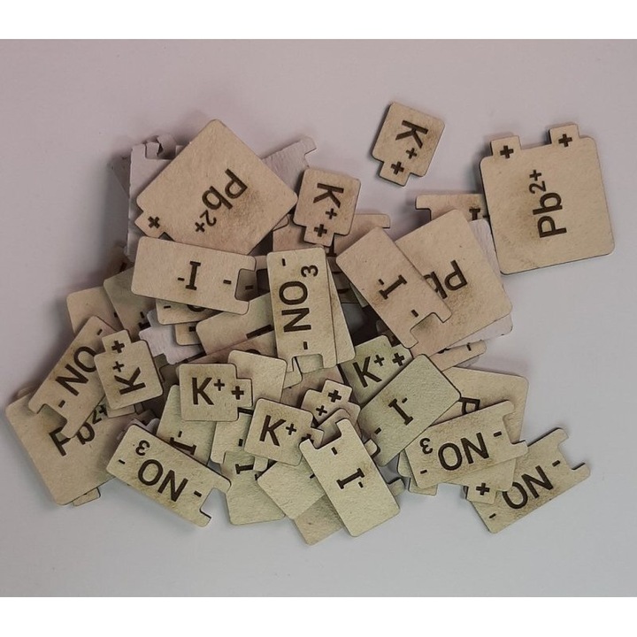 Set de jocuri educative, Intrahome, plywood 3mm-4mm, 20x20cm, fabricat in Grecia