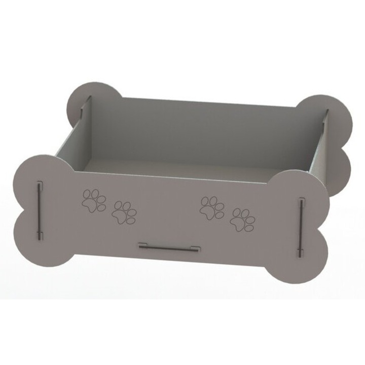 Placa lemn, Intrahome, plywood 3mm-4mm, 30x30 cm, pentru proiecte DIY