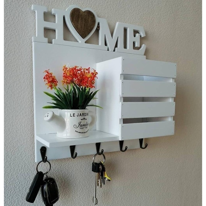 Cutie pentru chei, Intrahome, plywood 3mm-4mm, 20x20cm, fabricata in Grecia