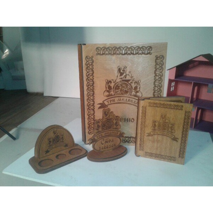 Placa lemn, Intrahome, plywood 3mm-4mm, 30x30 cm, set cu aluat si piper