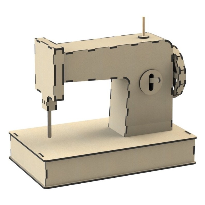 Set de artizanat, Intrahome, plywood 3mm-4mm, 30x30 cm, natural