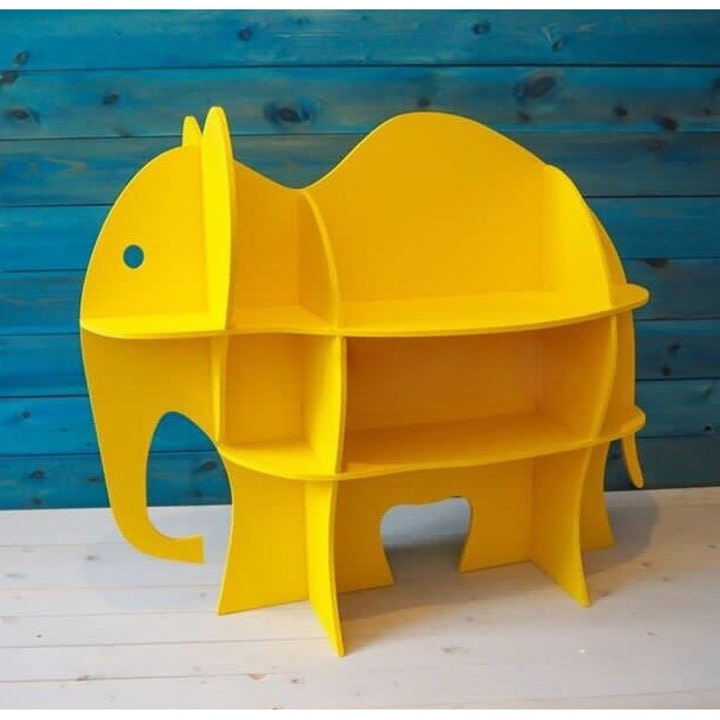 Rafturi din plywood, Intrahome, 3mm-4mm, 30x30cm, pentru camera de copii, fabricat in Grecia