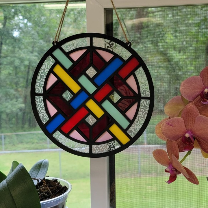 Plywood 3mm-4mm, Intrahome, Suncatcher, 30x30cm, natural