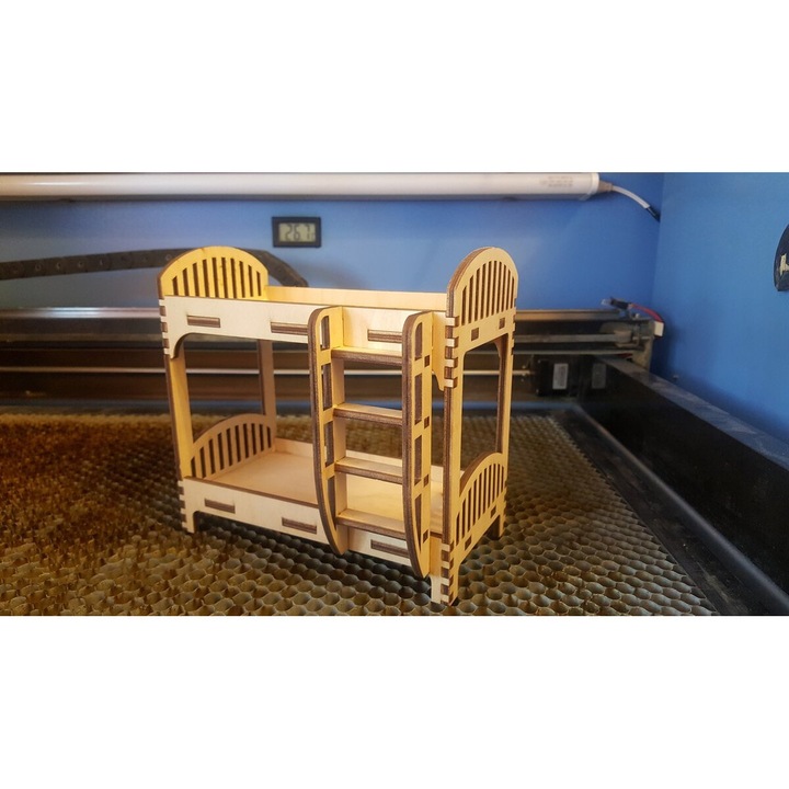 Casuta de papusi, Intrahome, plywood 3mm-4mm, 30x30cm, set