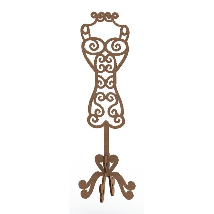 Placi lemn, Intrahome, plywood 3mm-4mm, MDF 6mm, 30x30 cm, set