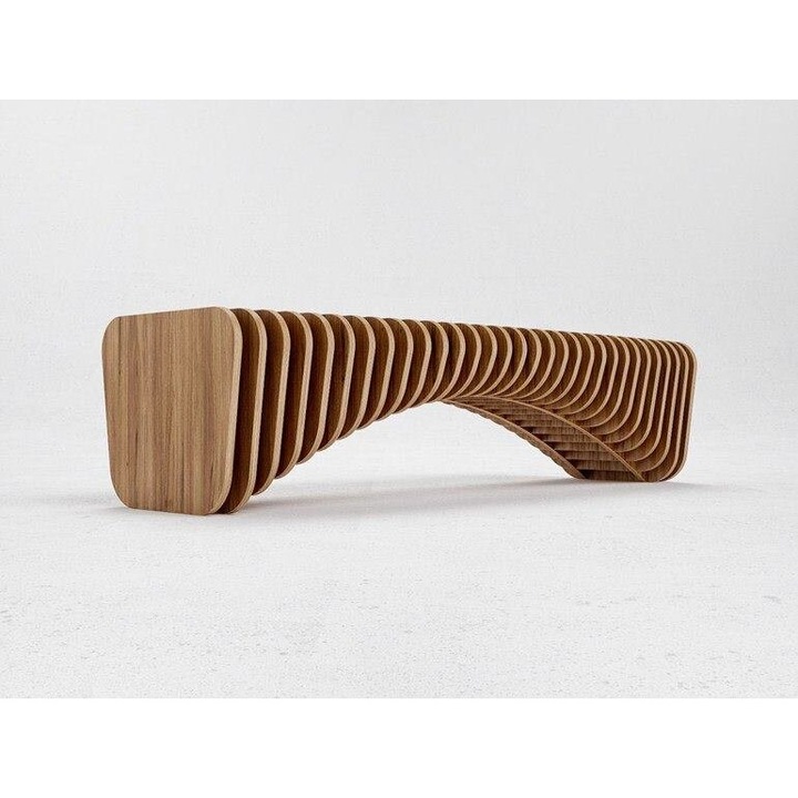 Placa lemn Intrahome, maro, 30 x 30 cm