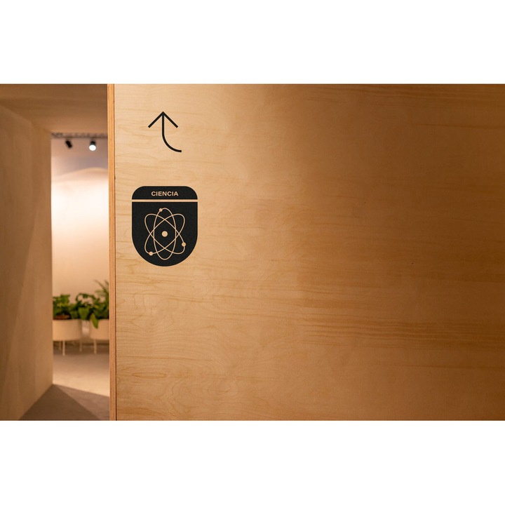 Placi lemn, Semanse Bibliothekes, 3mm-4mm, 30x30 cm, set