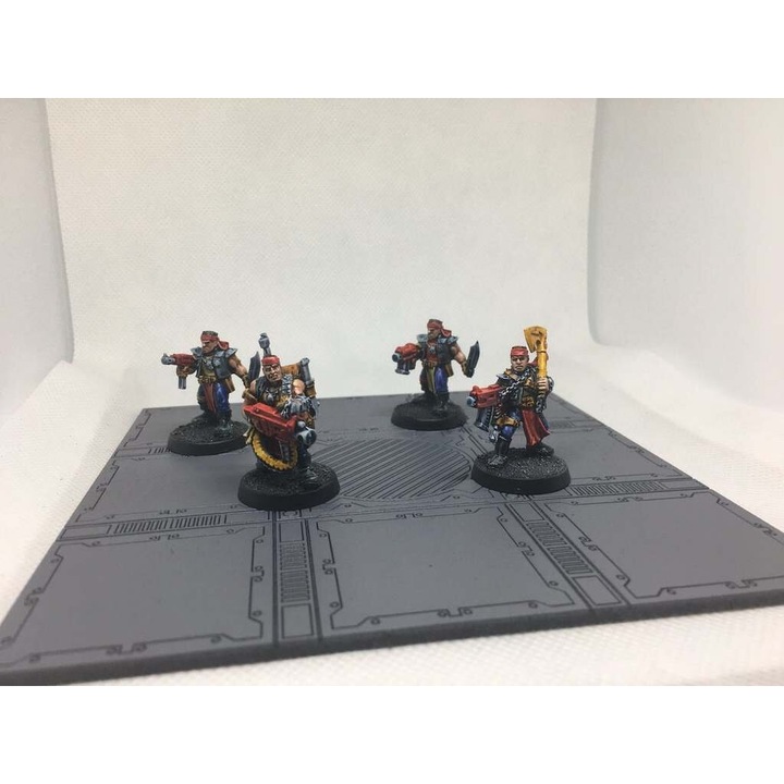 Placi din plywood 3mm-4mm, Intrahome, Plakakia dapedou Space Hulk, 25x30 cm, set