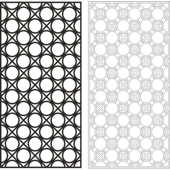 Placi decorative, Intrahome, plywood 3mm-4mm, geometrie, 30x30cm