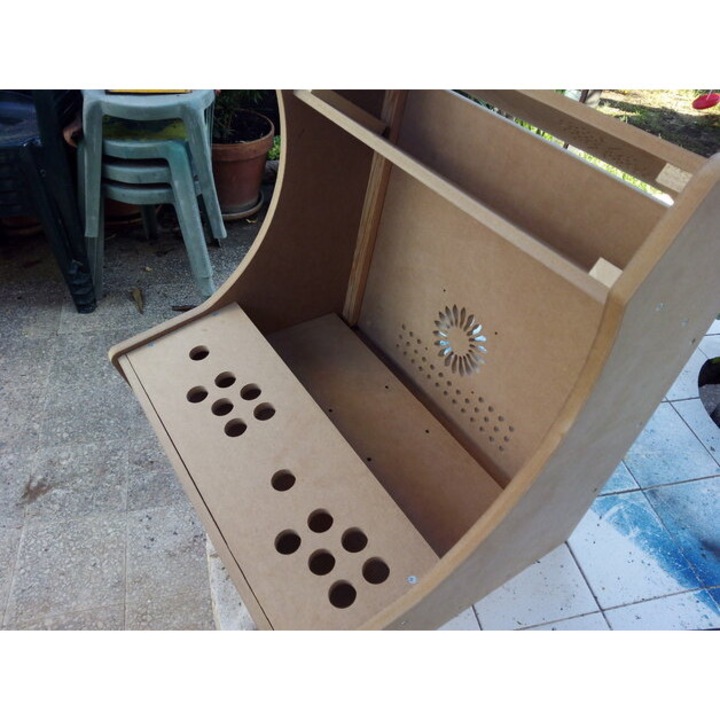 Set de jocuri de sah si table, Intrahome, Arcade BarTop 490 v2.2, 3mm-4mm, 30x30 cm