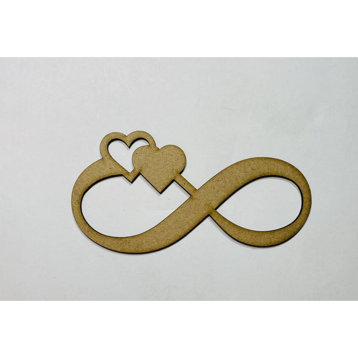Set de artizanat, Intrahome, Xylo Infinity Heart, 3mm-4mm, 30x30 cm