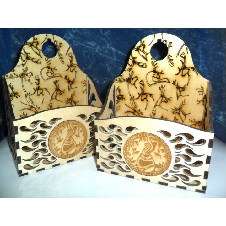 Placa decorativa, Intrahome, plywood 3mm-4mm, 30x30cm, natural