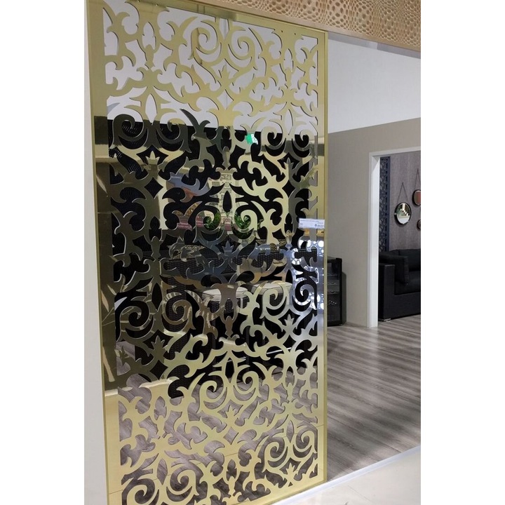 Sablon decorativ perete, Intrahome, plywood 3mm-4mm, dimensiune 30x30cm, fabricat in Grecia