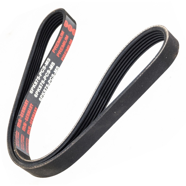 Hajtószíj 6PK875, Master-Sport, 875mm, készlet